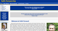 Desktop Screenshot of faith-forward.org